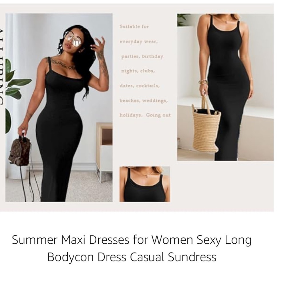 Long Dress Casual Slip Sexy Slim Sleeveless Bodycon Maxi Dress
Size: M
8056 - Picture 2 of 2